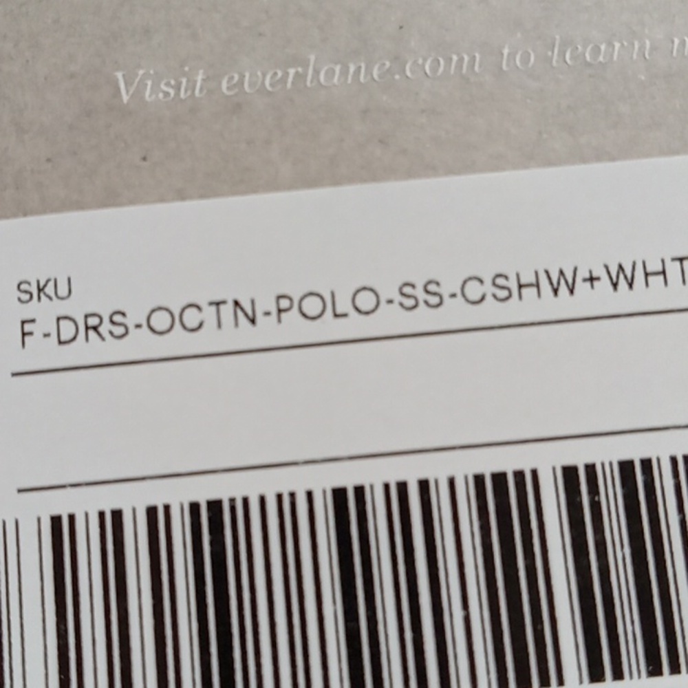 EVERLANE Women Shirt Dress MEDIUM White Cream Tan Work Casual Polo NEW Summer - Picture 4 of 8